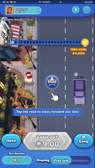 Chicken Crossy Game
