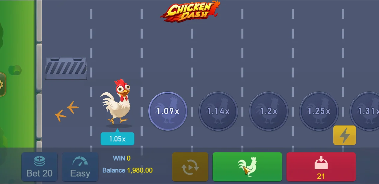 Chicken Dash Game