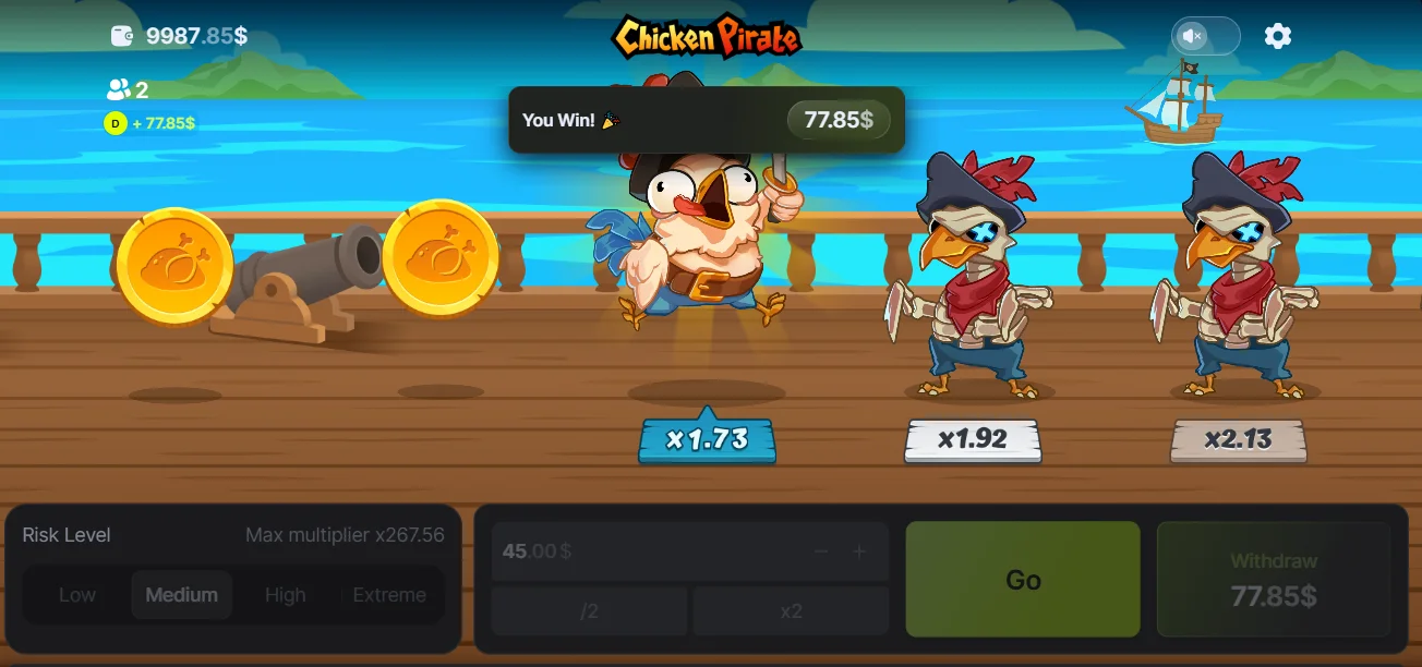 Chicken Pirate Demo