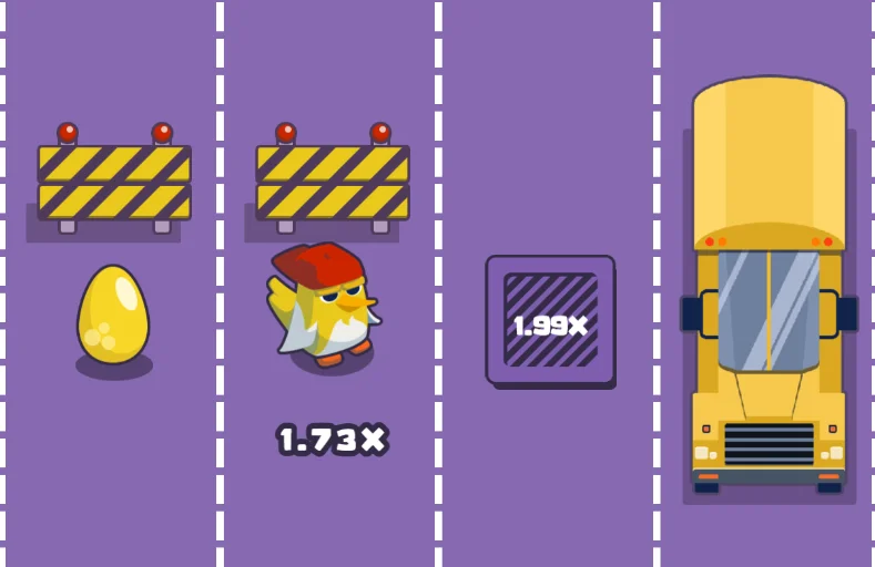 Demo Game Chicken Cross