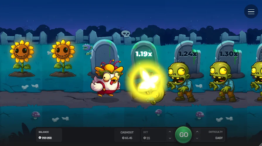 Game Chicken vs Zombies
