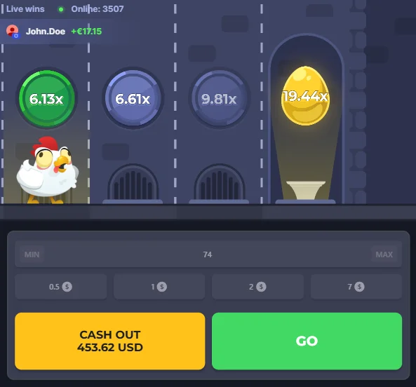 Game Demo Chicken Road